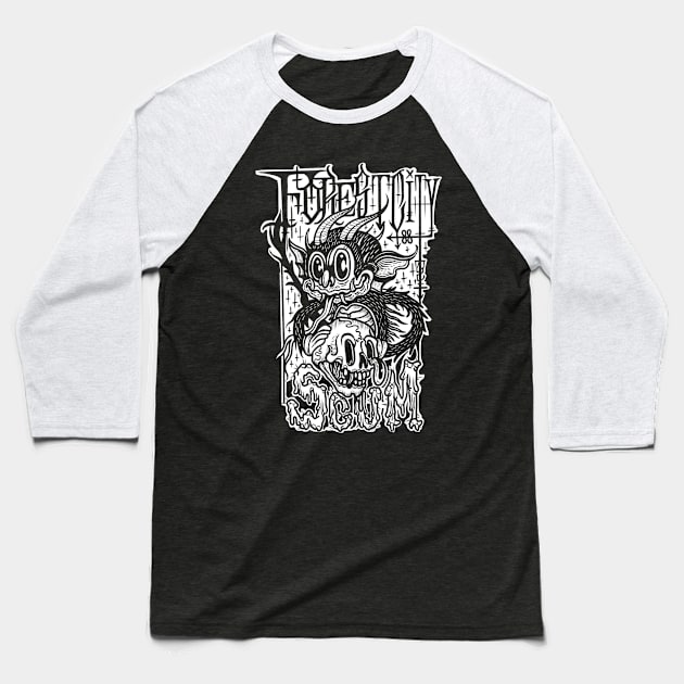 Tha Beastman Baseball T-Shirt by Forest City Scum